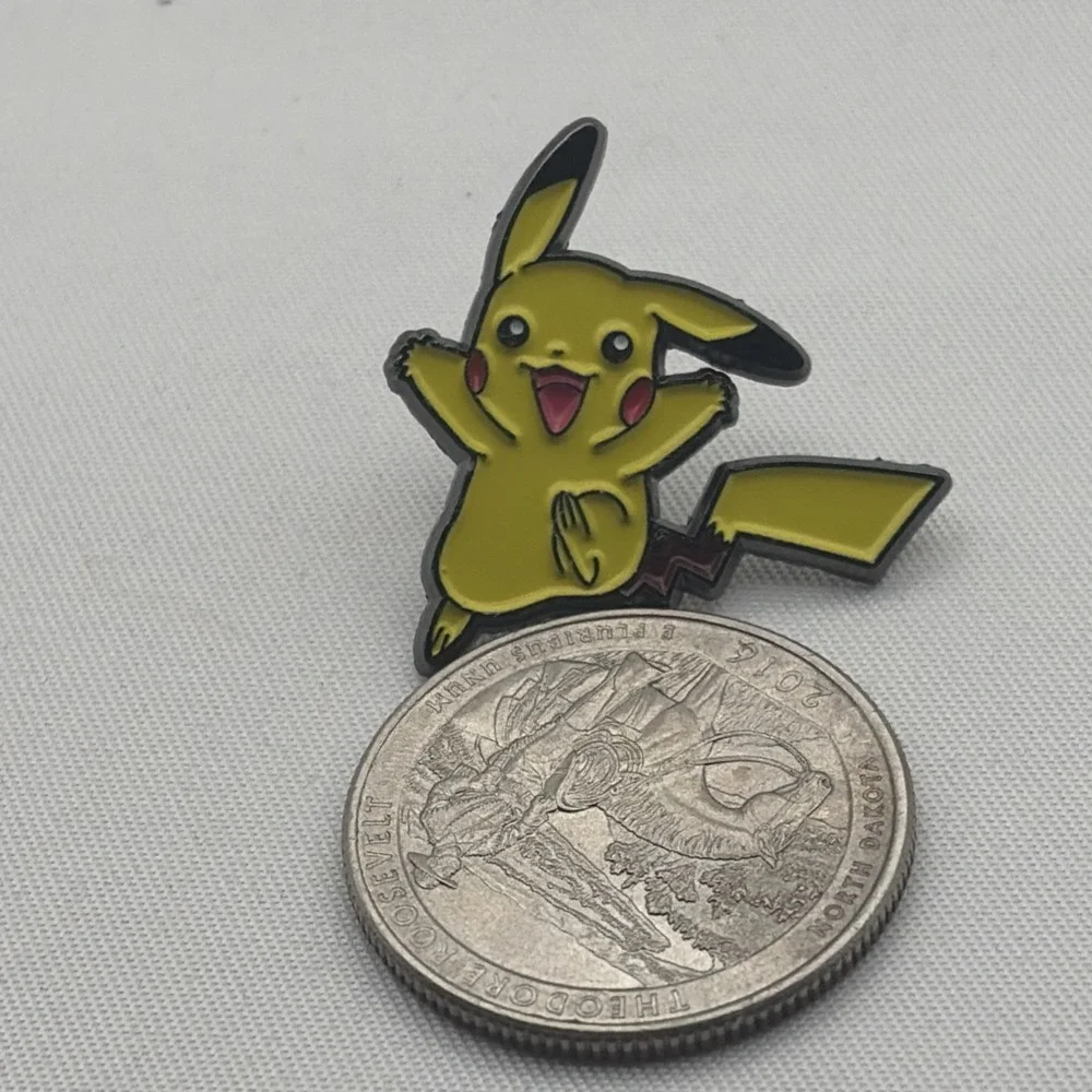 Pokemon Pikachu Electric Type Lapel Hat Pin